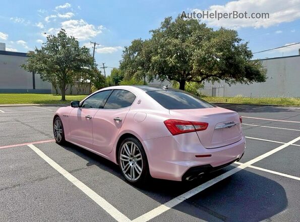ZAM57XSS1J1284948 2018 MASERATI GHIBLI Серый Задняя правая четверть