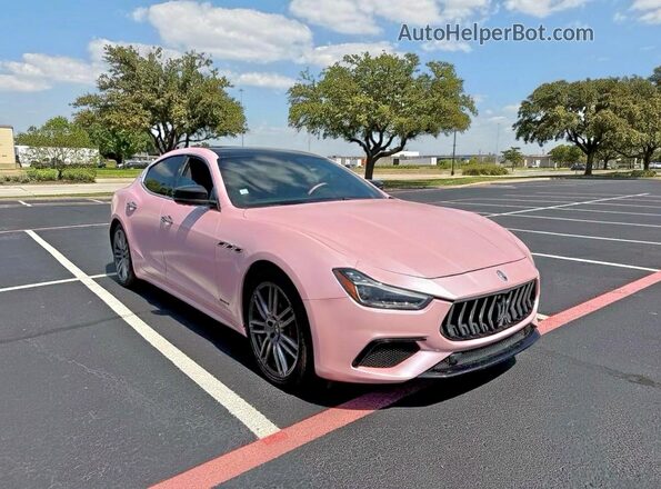ZAM57XSS1J1284948 2018 MASERATI GHIBLI Серый Передняя левая четверть