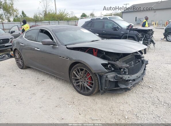 ZAM57YTS0J1279907 2018 MASERATI GHIBLI Серый Передняя правая четверть