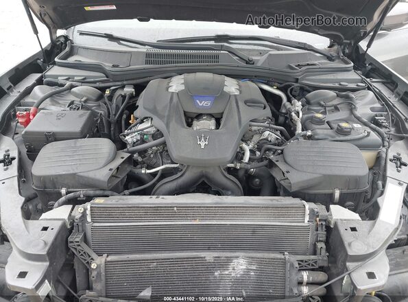 ZAM57YTS0J1279907 2018 MASERATI GHIBLI Серый Вид сзади