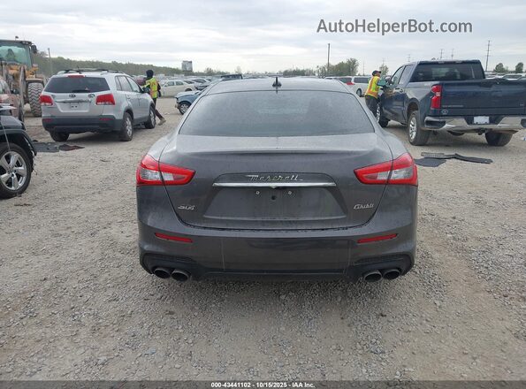 ZAM57YTS0J1279907 2018 MASERATI GHIBLI Серый 