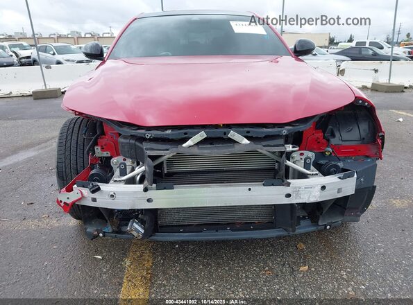 ZARFAMBN9P7669561 2023 ALFA ROMEO GIULIA Красный Вид спереди