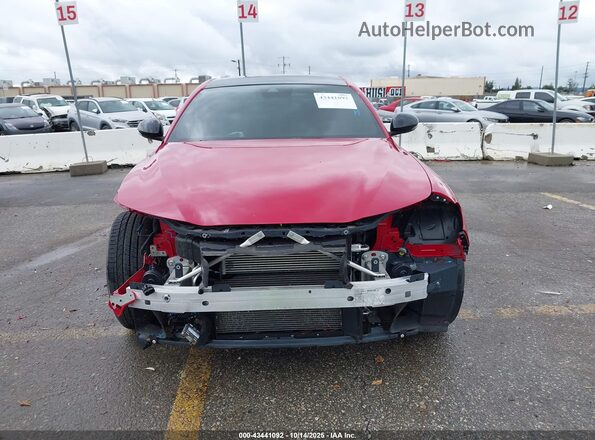 ZARFAMBN9P7669561 2023 ALFA ROMEO GIULIA Красный Вид задней части салона