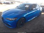 2024 Alfa Romeo Giulia Quadrifoglio Rwd Синий vin: ZARFAMEV1R7687146