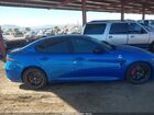 2024 Alfa Romeo Giulia Quadrifoglio Rwd Синий vin: ZARFAMEV1R7687146