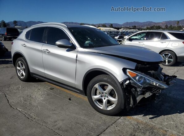 ZASFAKAN0J7B75510 2018 ALFA ROMEO STELVIO Silver Delantero derecho