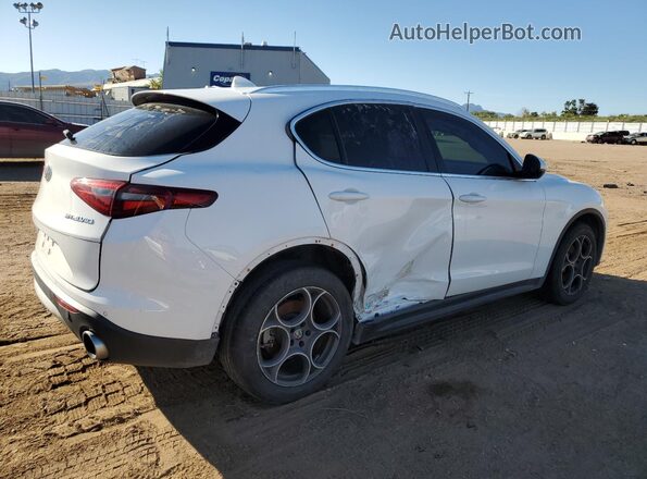 ZASFAKAN4J7B72304 2018 ALFA ROMEO STELVIO White Задня права чверть
