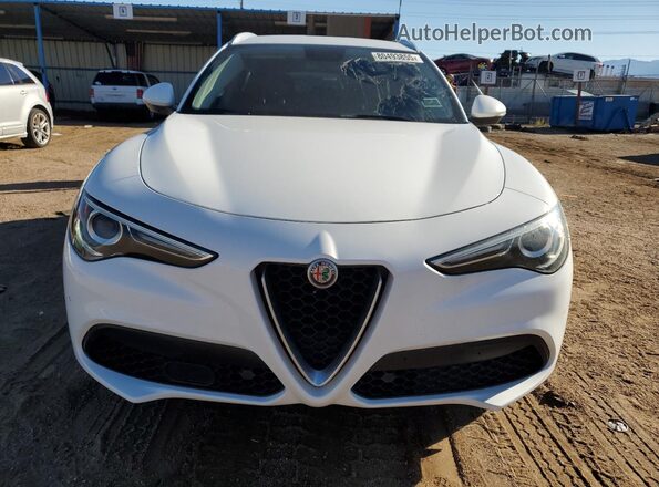 ZASFAKAN4J7B72304 2018 ALFA ROMEO STELVIO White Вид спереду