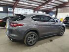 2018 Alfa Romeo Stelvio Gray vin: ZASFAKAN9J7B60486