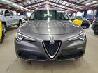 2018 Alfa Romeo Stelvio Gray vin: ZASFAKAN9J7B60486