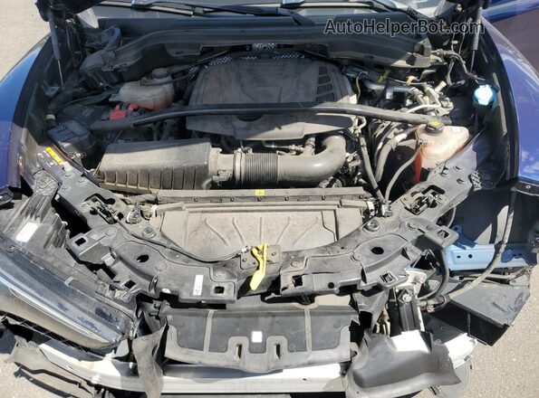ZASFAKNN4J7B99626 2018 ALFA ROMEO STELVIO Синий Вид подкапотного пространства
