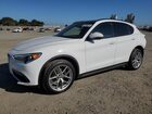 2018 Alfa Romeo Stelvio Ti Sport White vin: ZASFAKNN8J7B93456