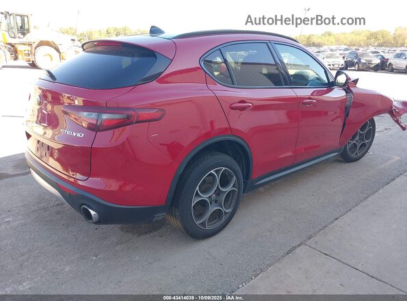 ZASFAKPN0J7C20890 2018 ALFA ROMEO STELVIO Red Tył prawy
