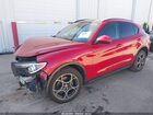 2018 Alfa Romeo Stelvio Sport Awd Red vin: ZASFAKPN0J7C20890