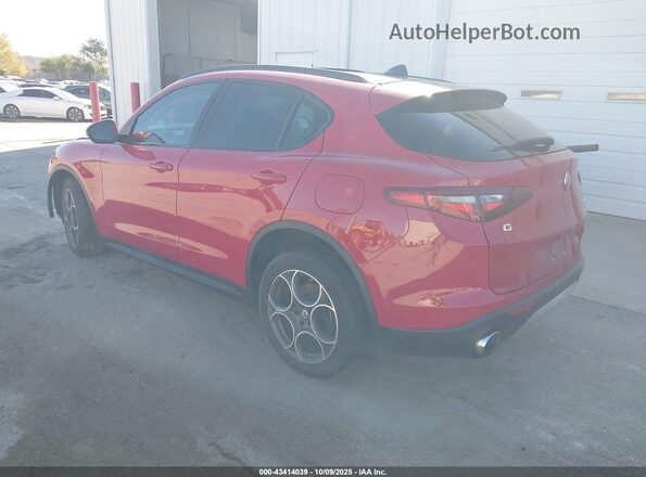 ZASFAKPN0J7C20890 2018 ALFA ROMEO STELVIO Red Tył lewy