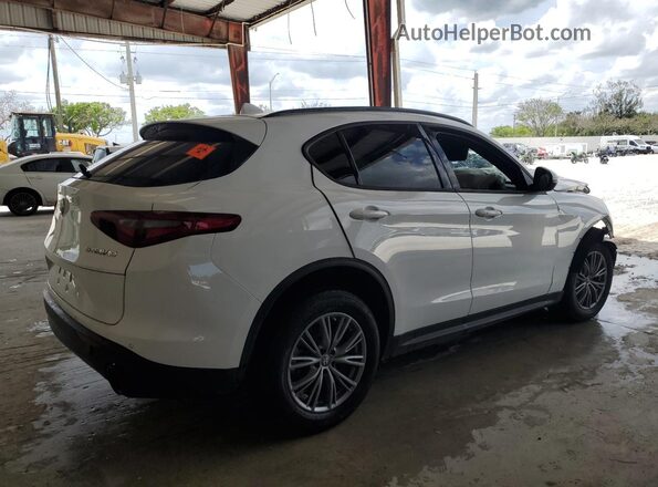 ZASPAJAN5N7D28208 2022 ALFA ROMEO STELVIO White Przód prawy