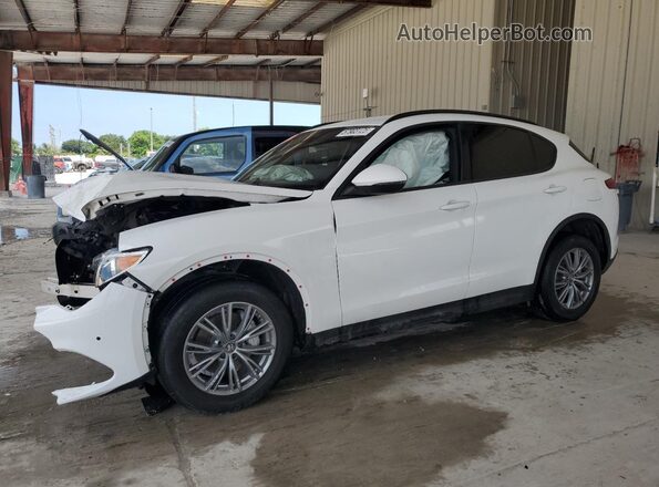 ZASPAJAN5N7D28208 2022 ALFA ROMEO STELVIO White Przód lewy