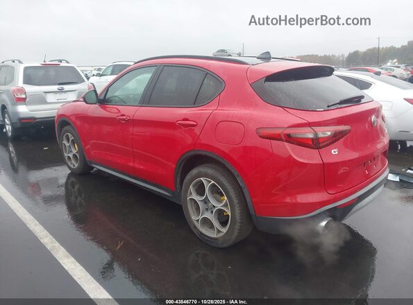 ZASPAKAN9K7C30848 2019 ALFA ROMEO STELVIO Красный Задняя левая четверть