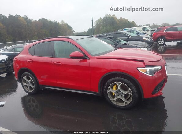 ZASPAKAN9K7C30848 2019 ALFA ROMEO STELVIO Красный Вид задней части салона