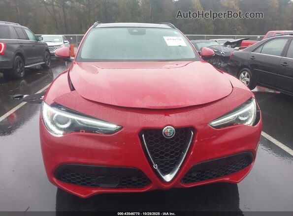 ZASPAKAN9K7C30848 2019 ALFA ROMEO STELVIO Красный Вид щитка приборов