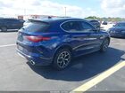 2021 Alfa Romeo Stelvio Ti Awd Синий vin: ZASPAKBN0M7D14512