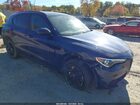 2021 Alfa Romeo Stelvio Ti Awd Blue vin: ZASPAKBN2M7D10994