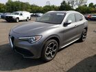 2020 Alfa Romeo Stelvio Ti Gray vin: ZASPAKBN4L7C76006