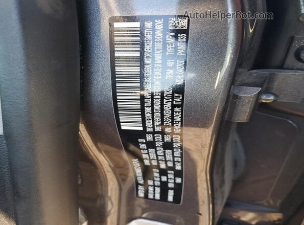 ZASPAKBN5M7D17826 2021 ALFA ROMEO STELVIO Серый Вид наклейки с VIN-кодом