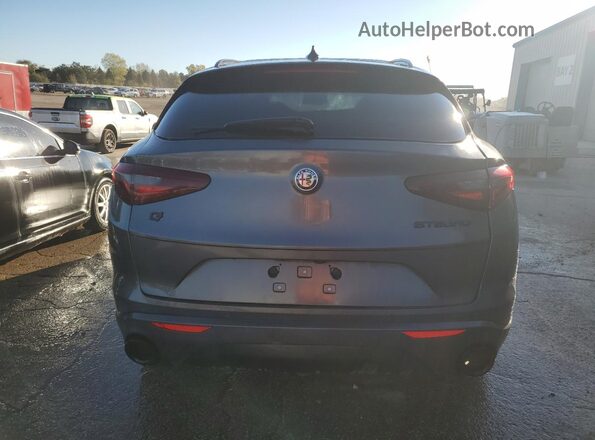 ZASPAKBN7L7C88764 2020 ALFA ROMEO STELVIO Gray Vista trasera
