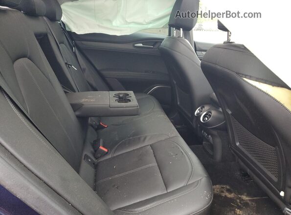 ZASPAKBN8L7C85968 2020 ALFA ROMEO STELVIO Синий Вид задних сидений