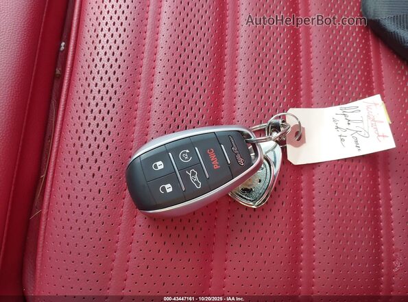 ZASPAKBN8R7D84301 2024 ALFA ROMEO STELVIO White Widok deski rozdzielczej