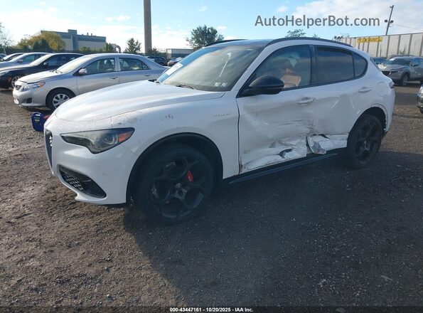 ZASPAKBN8R7D84301 2024 ALFA ROMEO STELVIO White Przód lewy