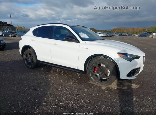ZASPAKBN8R7D84301 2024 ALFA ROMEO STELVIO White Przód prawy