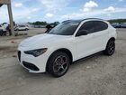 2024 Alfa Romeo Stelvio Ti White vin: ZASPAKBNXR7D77771