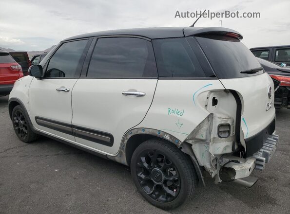 ZFBCFADH0GZ038340 2016 FIAT 500L Белый Задняя левая четверть