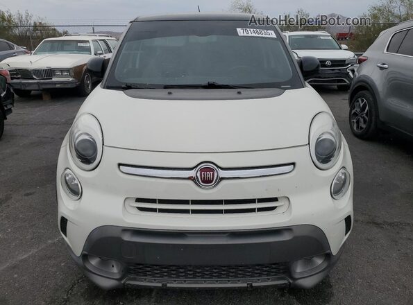 ZFBCFADH0GZ038340 2016 FIAT 500L Белый Вид спереди