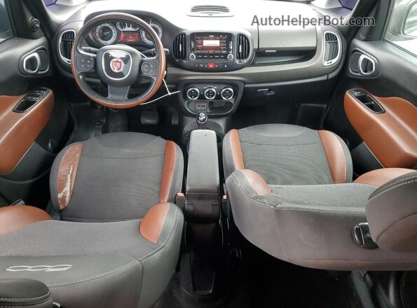 ZFBCFADH0GZ038340 2016 FIAT 500L Белый Вид панели приборов