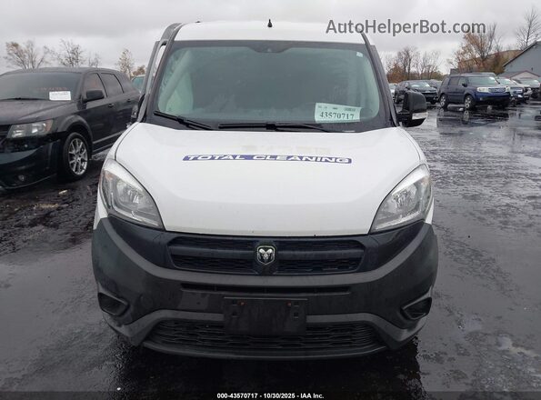 ZFBERFAB0J6J70617 2018 RAM PROMASTER CITY White Vista del cuadro de instrumentos