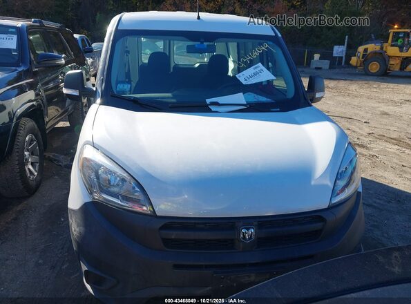 ZFBERFAB7J6H37537 2018 RAM PROMASTER CITY White Вид щитка приладів