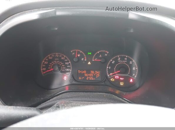 ZFBERFBT8G6C38035 2016 RAM PROMASTER CITY Белый Вид задних сидений