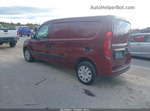 ZFBERFBT9G6C67768 2016 RAM PROMASTER CITY Темно-бордовый Задняя левая четверть