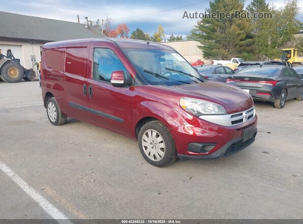 ZFBERFBT9G6C67768 2016 RAM PROMASTER CITY Темно-бордовый Передняя правая четверть