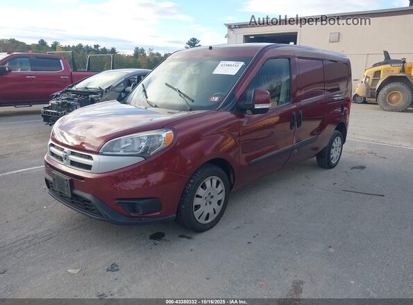 ZFBERFBT9G6C67768 2016 RAM PROMASTER CITY Темно-бордовый Передняя левая четверть