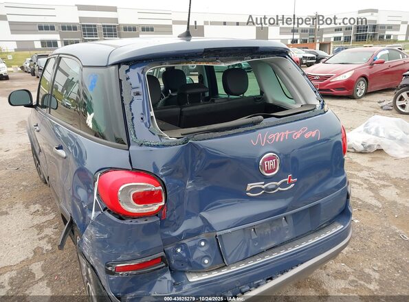 ZFBNFADHXKZ042025 2019 FIAT 500L Синий Вид спереди