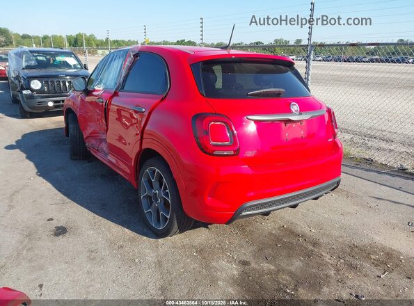 ZFBNFYC11LP846725 2020 FIAT 500X Красный Задняя левая четверть