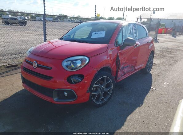ZFBNFYC11LP846725 2020 FIAT 500X Красный Передняя левая четверть