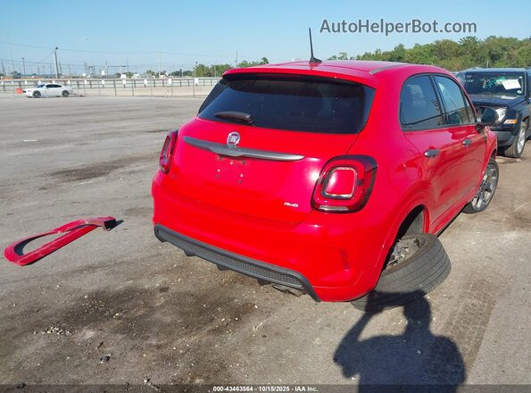 ZFBNFYC11LP846725 2020 FIAT 500X Красный Задняя правая четверть
