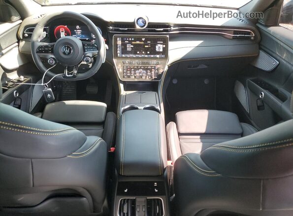 ZN682AVM3P7427252 2023 MASERATI GRECALE Black წინა პანელის ხედი