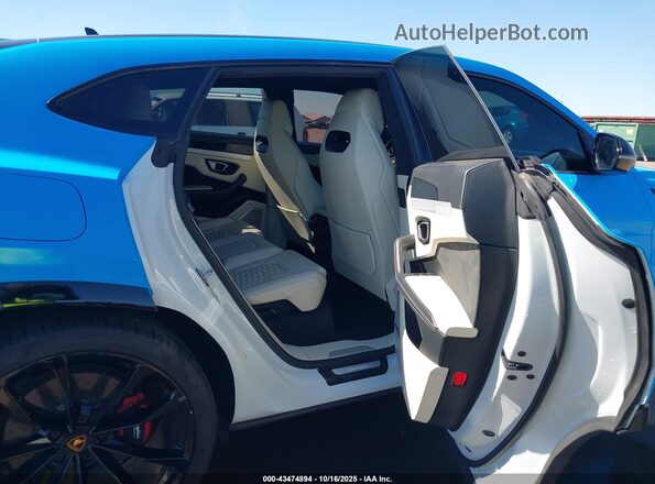 ZPBUA1ZL1KLA06062 2019 LAMBORGHINI URUS Blue Widok naklejki z numerem VIN