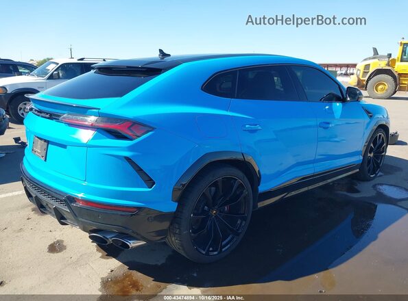 ZPBUA1ZL1KLA06062 2019 LAMBORGHINI URUS Blue Tył prawy